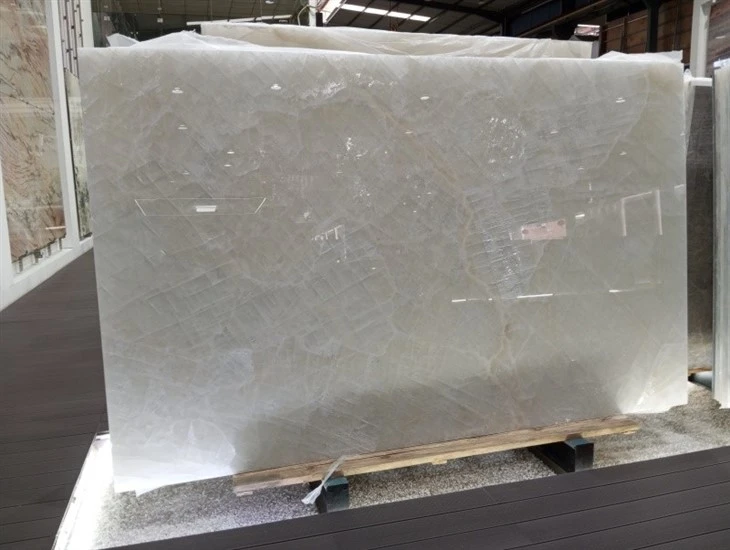 Crystalina White Marble slab